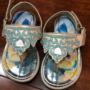 Disney cinderella girls sandals